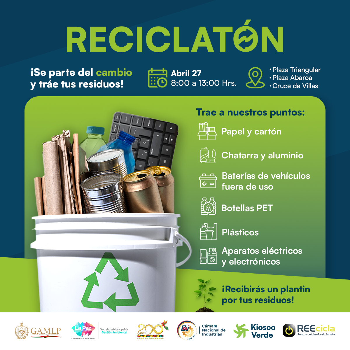 CAMPAÑA RECICLATÓN